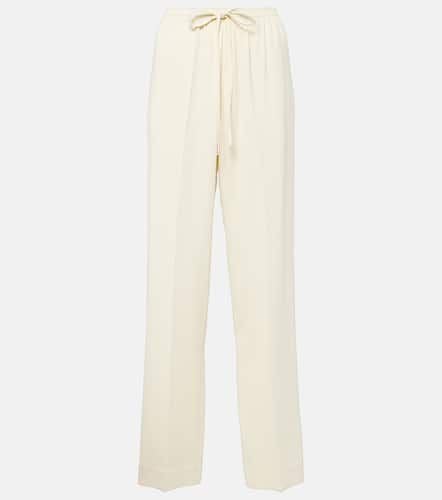 Aurelia crÃªpe straight pants - Asceno - Modalova