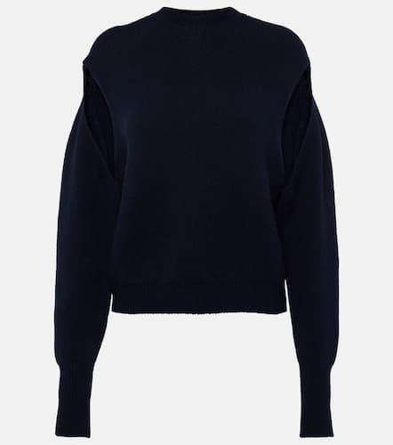 Cutout cashmere-blend sweater - Ferragamo - Modalova