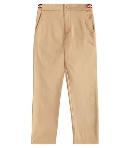 Cotton gabardine chinos - Moncler Enfant - Modalova