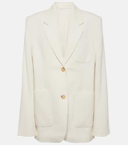 Toteme Blazer en soie et coton - Toteme - Modalova