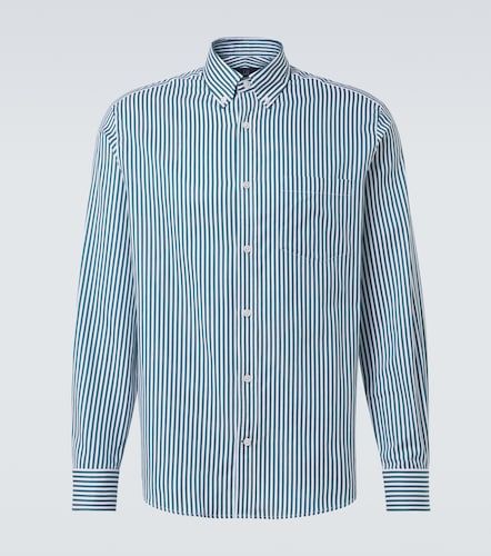 Dunhill Camisa de algodón a rayas - Dunhill - Modalova