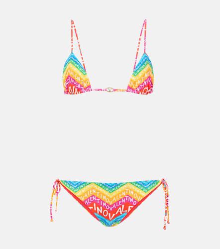 Chevron 24 bikini - Valentino - Modalova