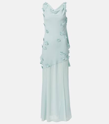 Floral-appliquÃ© ruffled gown - Rotate - Modalova