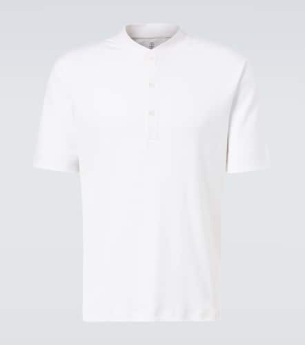 Brunello Cucinelli Top Henley - Brunello Cucinelli - Modalova