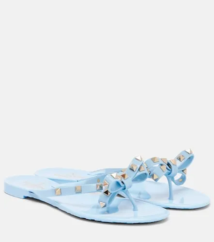 Rockstud PVC thong sandals - Valentino Garavani - Modalova