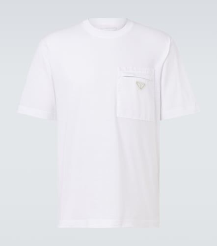 Prada T-shirt in cotone - Prada - Modalova