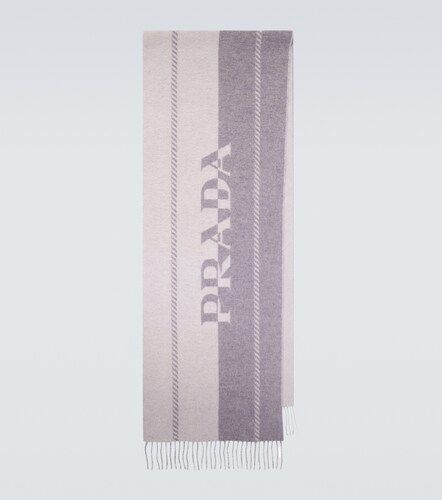 Prada Logo wool scarf - Prada - Modalova