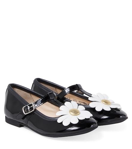 Bailarinas Mary Jane Dory Flo de piel - Pom d'Api - Modalova