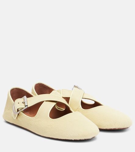 Alaïa Bailarinas de pelo de becerro - Alaia - Modalova