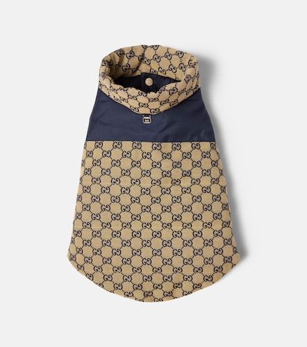 Abrigo para perro de lona GG reversible - Gucci - Modalova
