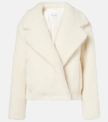 Oggeri alpaca, wool, and silk teddy coat - Max Mara - Modalova