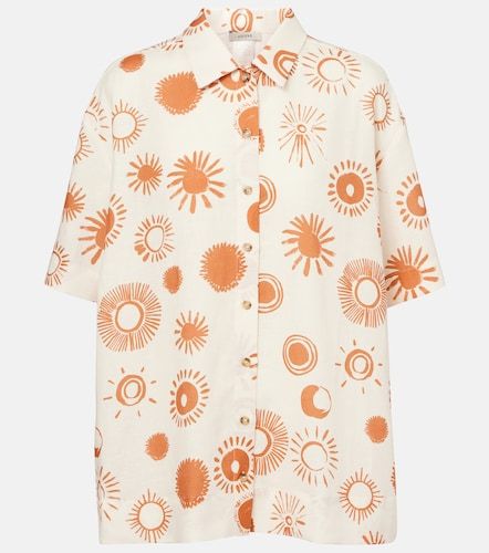 Camicia bowling Montauk in lino e cotone - Asceno - Modalova