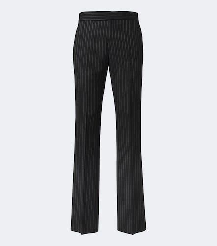 Pinstriped wool straight pants - Tom Ford - Modalova