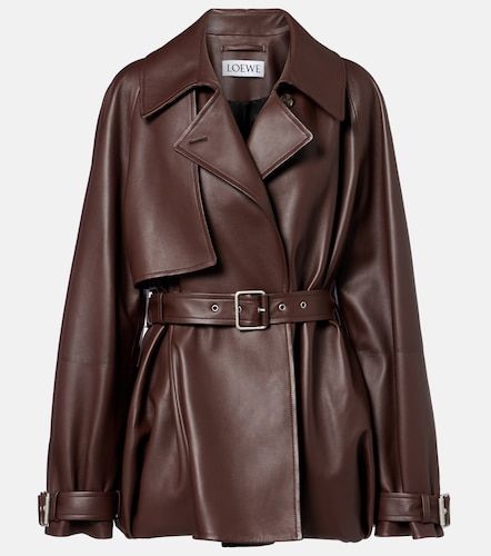Loewe Balloon leather jacket - Loewe - Modalova