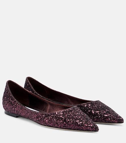 Bailarinas Love con glitter - Jimmy Choo - Modalova