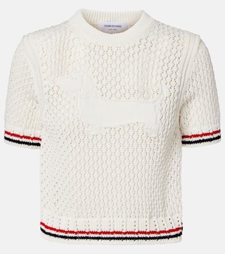 Jersey de algodón en jacquard - Thom Browne - Modalova