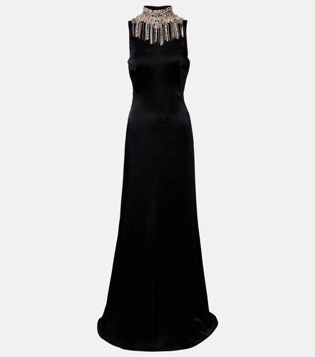 McQueen Embellished open-back gown - McQueen - Modalova