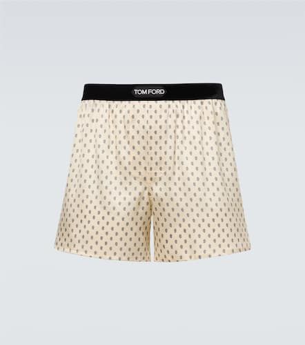 Tom Ford Paisley silk-blend boxers - Tom Ford - Modalova