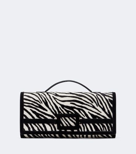Clutch Belle Vivier de pelo estampado - Roger Vivier - Modalova