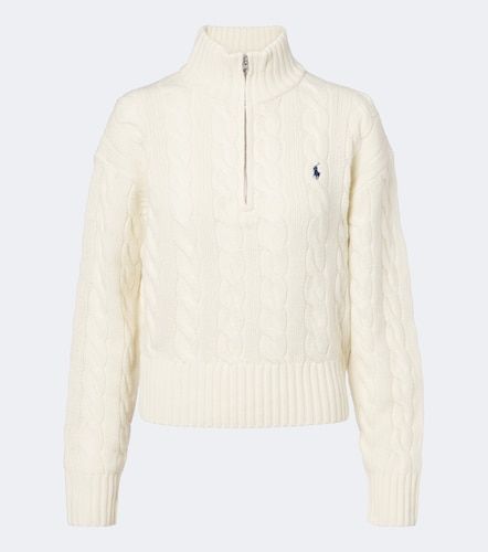 Pullover in lana e cashmere a trecce - Polo Ralph Lauren - Modalova
