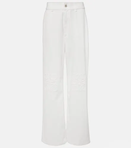Loewe Anagram wide-leg jeans - Loewe - Modalova