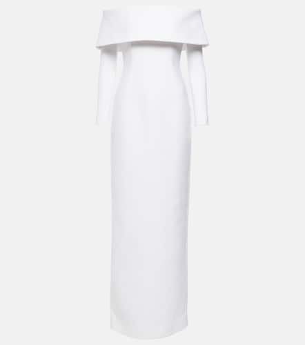 Stephania off-shoulder crÃªpe maxi dress - Emilia Wickstead - Modalova