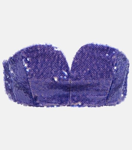 BlazÃ© Milano Clyde sequined bandeau bra - Blaze Milano - Modalova