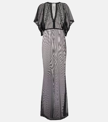 Obie semi-sheer maxi dress - Norma Kamali - Modalova