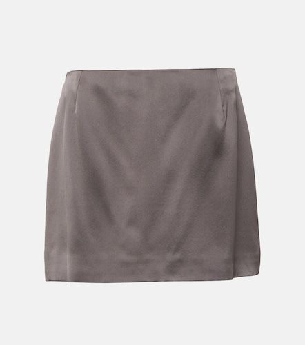 Minifalda de charmeuse de seda - Peter Do - Modalova