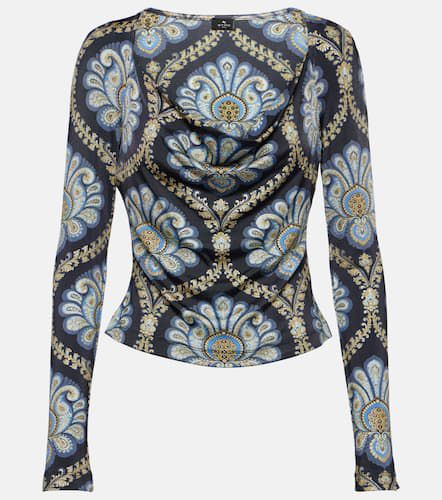 Etro Top aus Jersey - Etro - Modalova