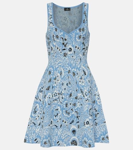 Etro Minikleid aus Jacquard-Strick - Etro - Modalova