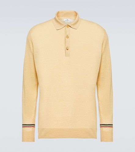 Etro Polo in lino e cotone - Etro - Modalova