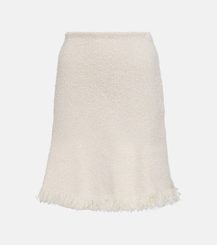 ChloÃ© Fringed bouclÃ© miniskirt - Chloe - Modalova
