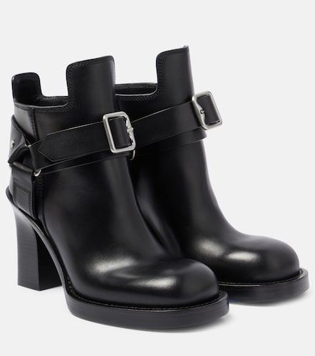 Burberry Botines de piel con fuseau - Burberry - Modalova
