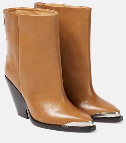 Ladel leather ankle boots - Isabel Marant - Modalova