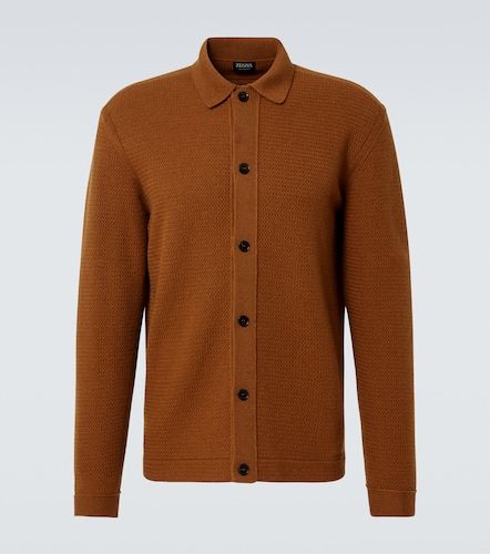 Gerippter Cardigan aus Kaschmir - Zegna - Modalova