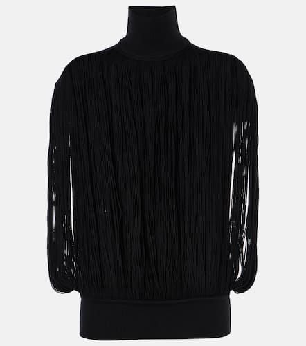 AlaÃ¯a Fringed wool sweater - Alaia - Modalova