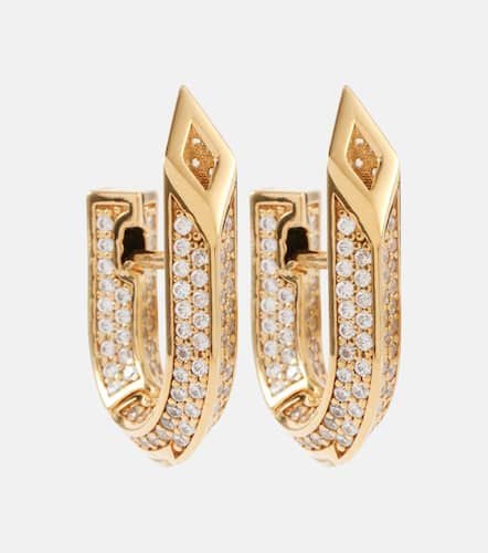 Hollow embellished earrings - Burberry - Modalova