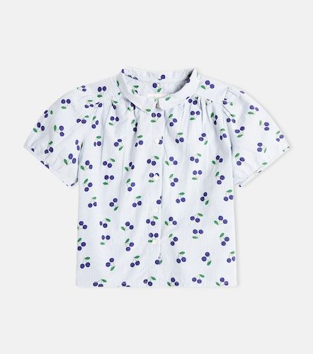 Adele printed cotton poplin blouse - Bonpoint - Modalova