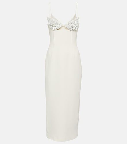 Verziertes Midikleid aus Cady - David Koma - Modalova