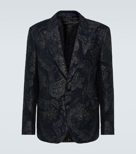 Etro Blazer in velluto jacquard - Etro - Modalova