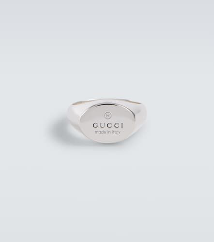 Anello in sterling con logo - Gucci - Modalova