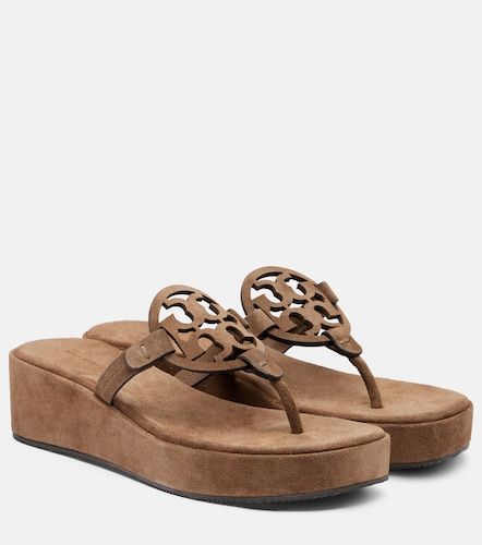 Sandali infradito Miller 25 in suede - Tory Burch - Modalova