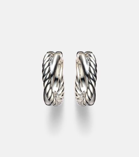 Orecchini a cerchio Crossover® in sterling - David Yurman - Modalova