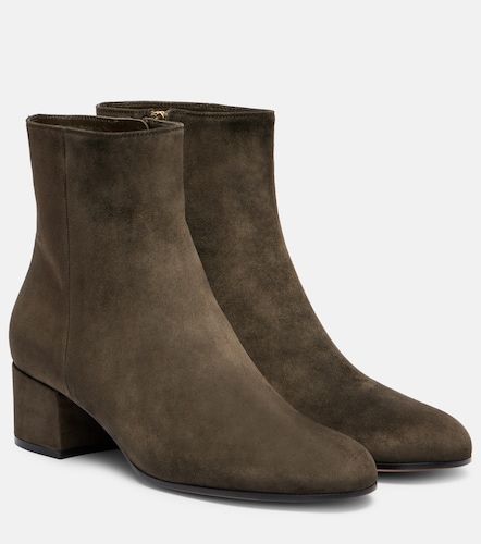 Joelle 45 suede ankle boots - Gianvito Rossi - Modalova