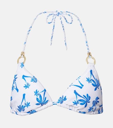 Palm Beach printed bikini top - Heidi Klein - Modalova