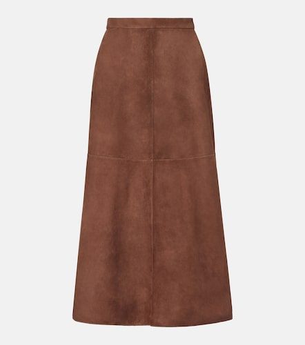 S Max Mara Suede midi skirt - 'S Max Mara - Modalova