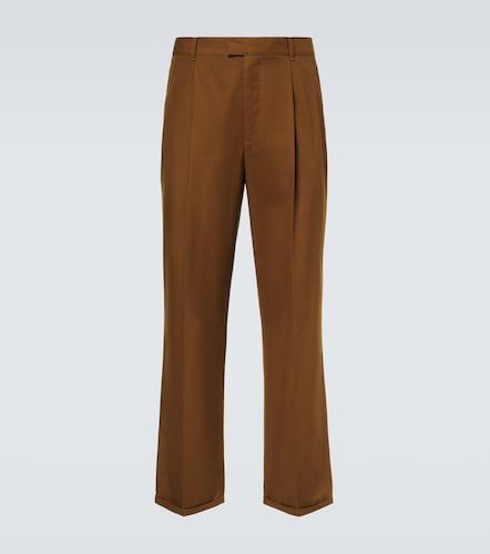 Pantalones rectos Belamy de gabardina - The Row - Modalova