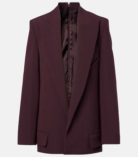 Blazer de botonadura simple - Victoria Beckham - Modalova