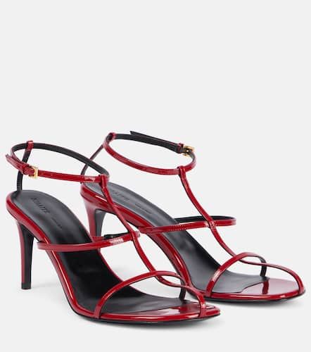 Khaite Cage patent leather sandals - Khaite - Modalova